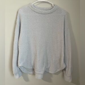 Hollister Light Grey Soft Knit Sweater